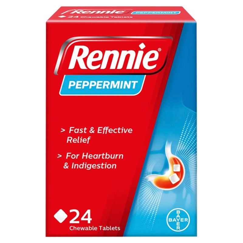 Peppermint Chewable Tablets 24 tablets
