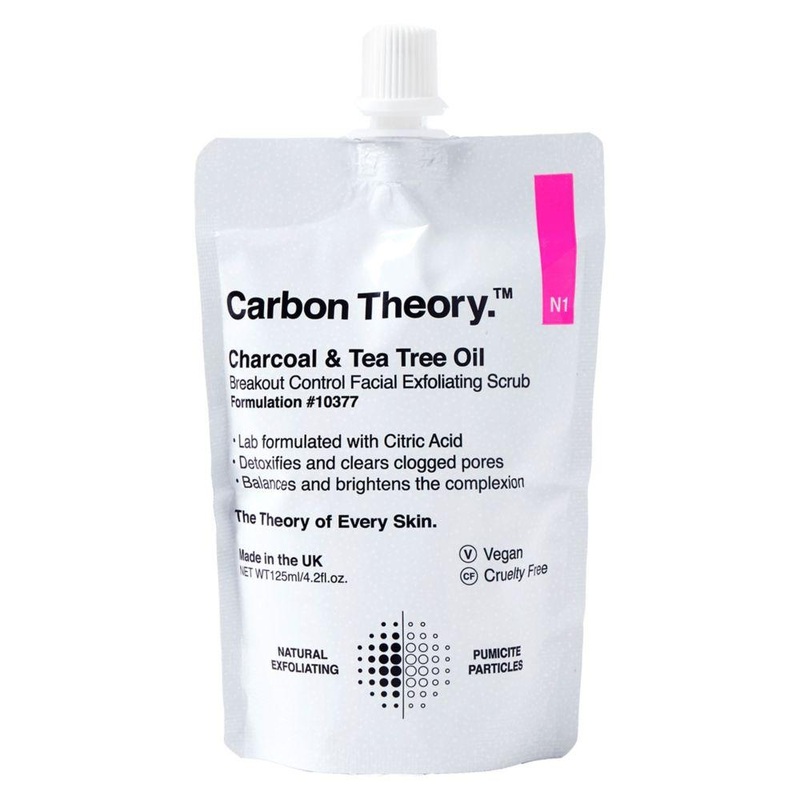 Charcoal & Tea Tree Oil Breakout Control Facial Exfoliating Scrub