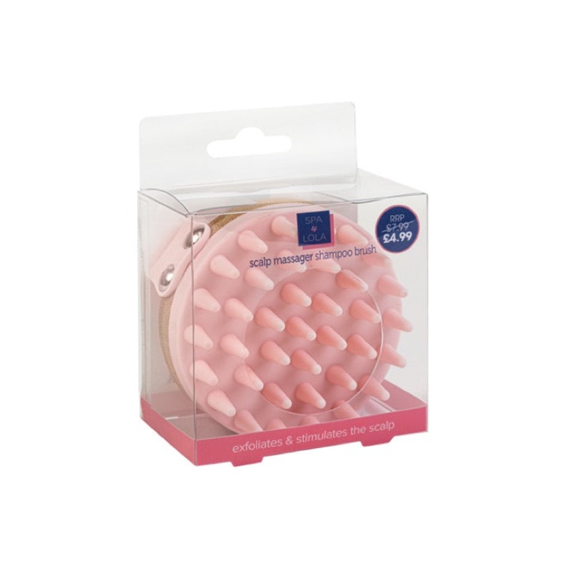 Spa By Lola Scalp Massager Shampoo Brush BEAU251