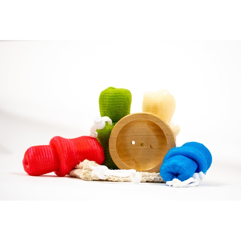 Soap Accessories Green Loofah