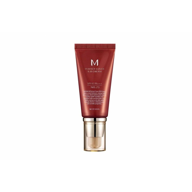 Hydrating Cream with Colour Missha M Perfect Cover N 23 Natural Beige Spf 42 20 ml
