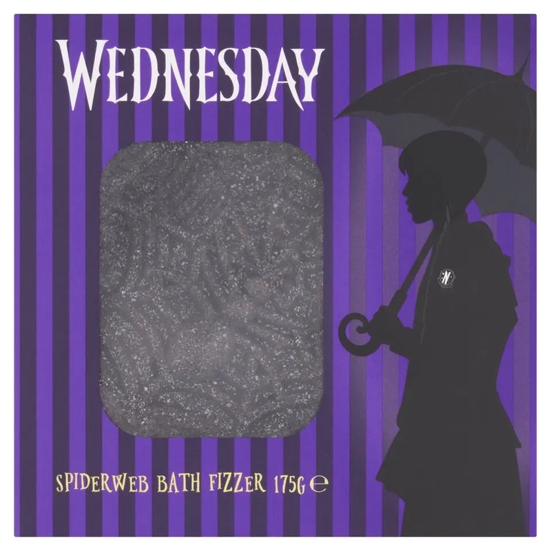 Wednesday Spiderweb Bath Fizzer 175g