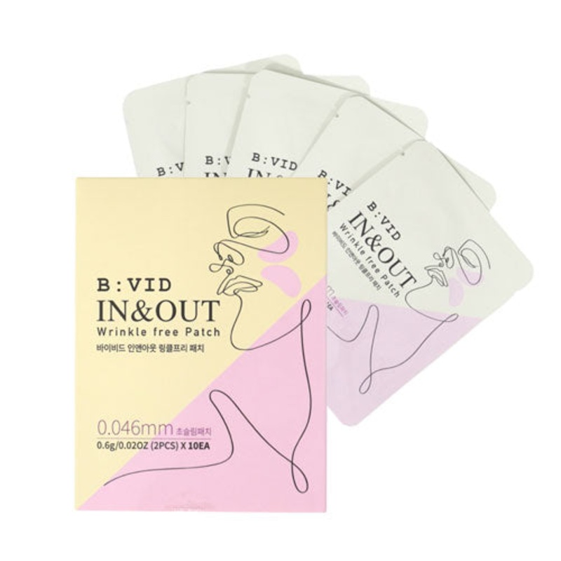 Bivid In&Out Wrinkle Free Patch 10pcs