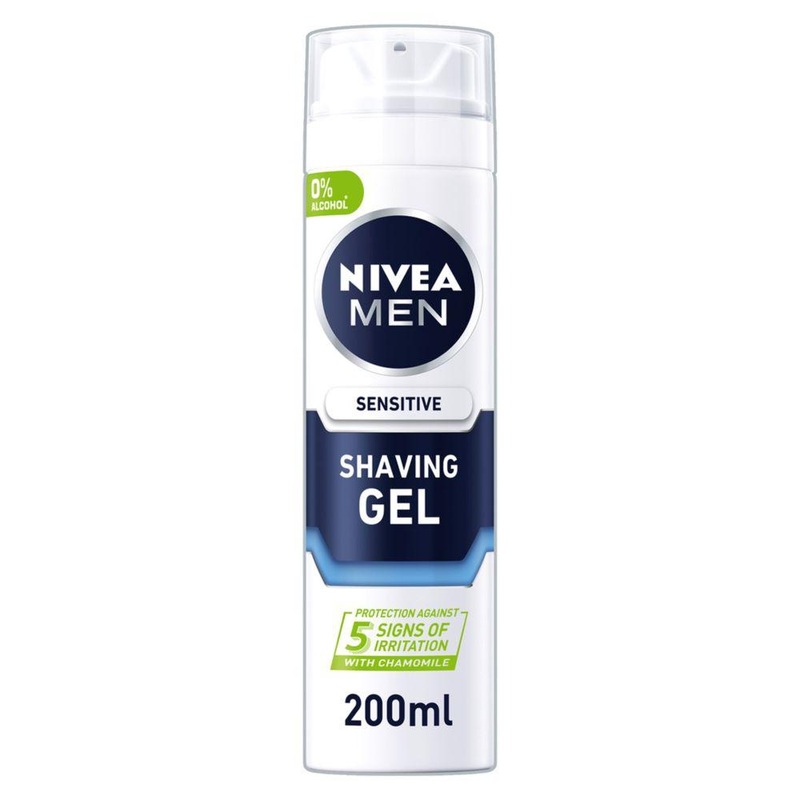 Men Sensitive Shave Gel With 0 % Alcohol, 200Ml 200 ML