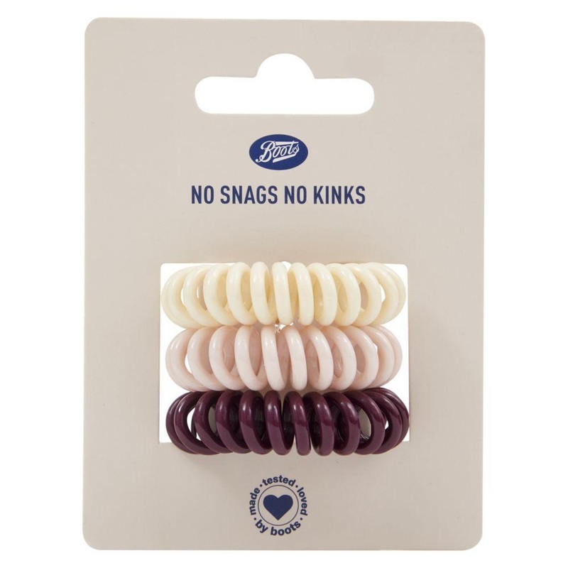 Sprial Bobbles Maroon X3