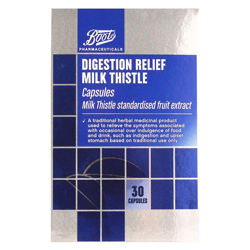Digestion Relief Milk Thistle Capsules – 30