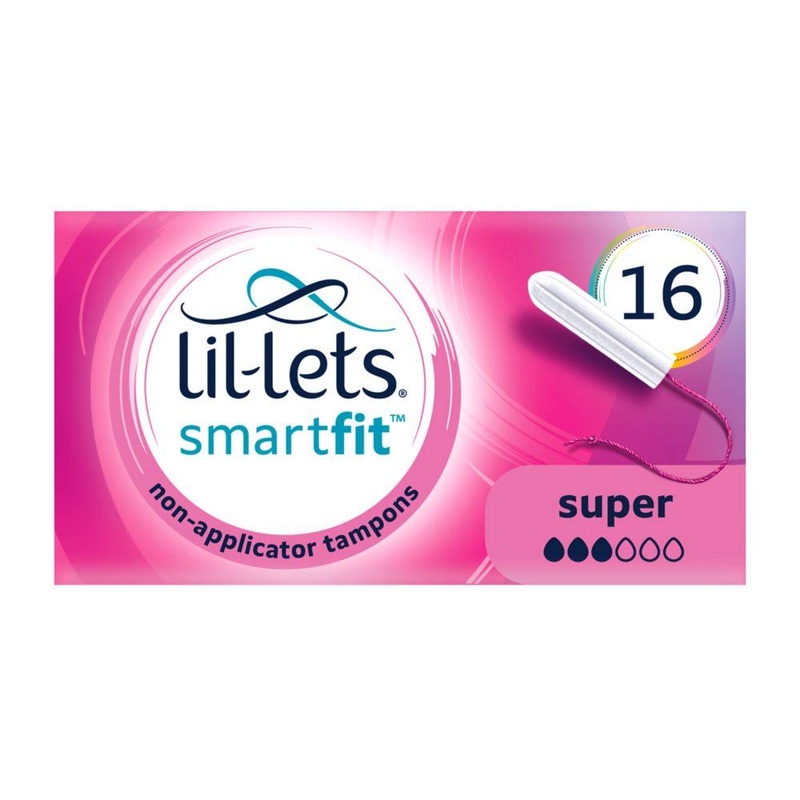 Non-Applicator Tampons (Smartfit)  Super  16 Pack