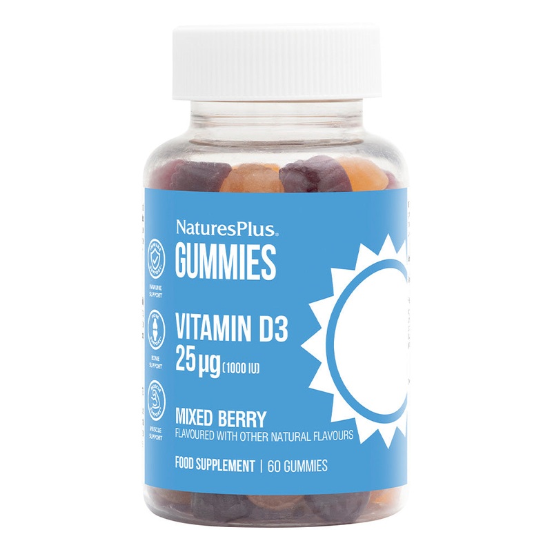 Vitamin D3 25g Gummies 60 pastilles