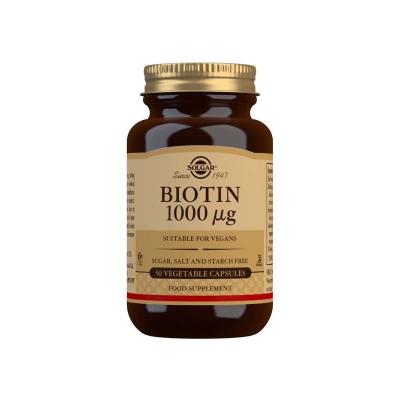 Biotin 1000g 50 capsules