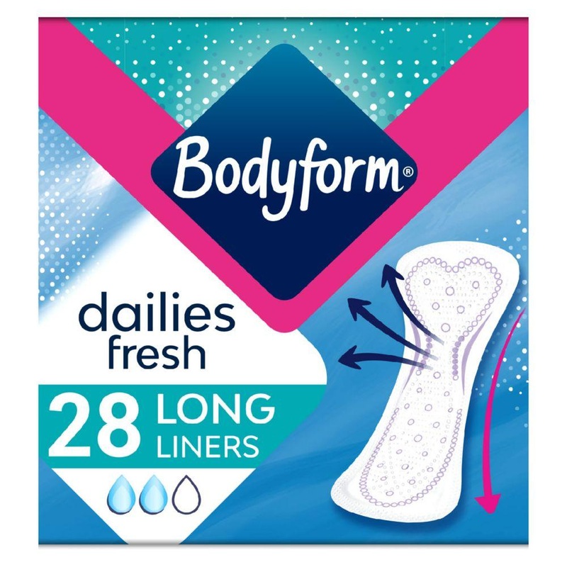 Daily Fresh Liners Long X28