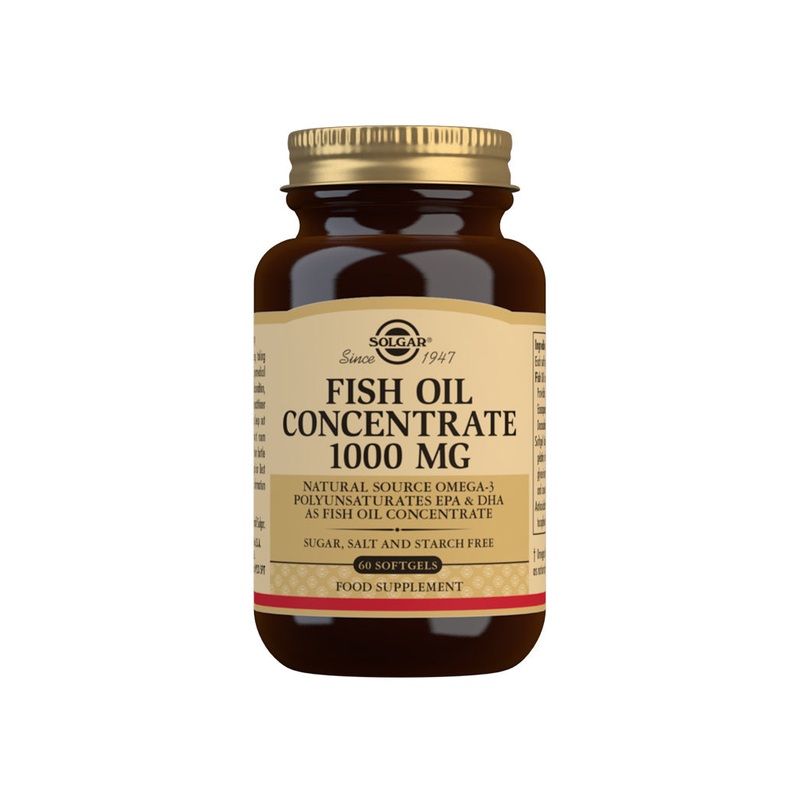 Fish Oil Concentrate 1000mg 60 capsules
