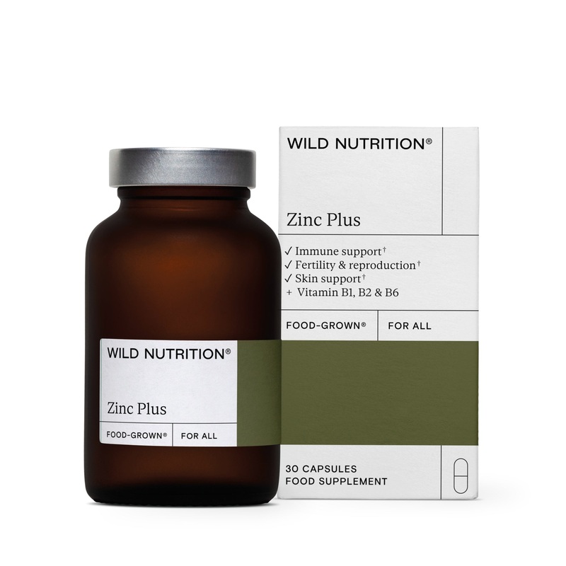 Food-Grown Zinc Plus 30 Capsules
