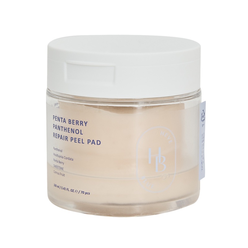 HEVE BLUE Pentaberry Panthenol Repair Peel Pad 170ml*70ea