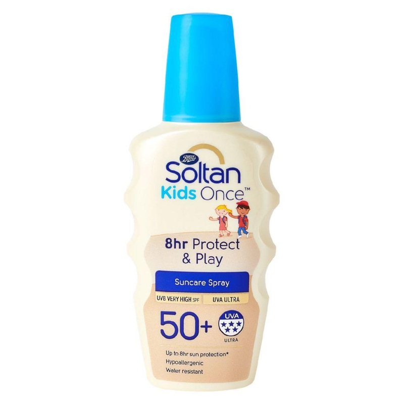 Kids Once 8Hr Play Spray Spf50+ 200Ml