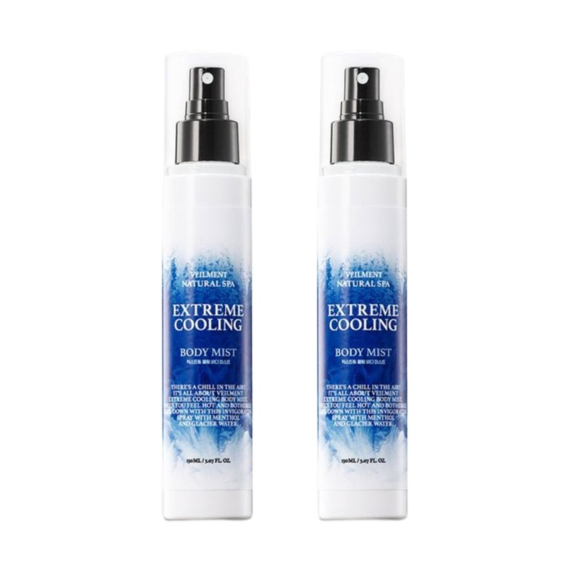 Veilment Natural Spa Extreme Cooling Body Mist 150ml  2