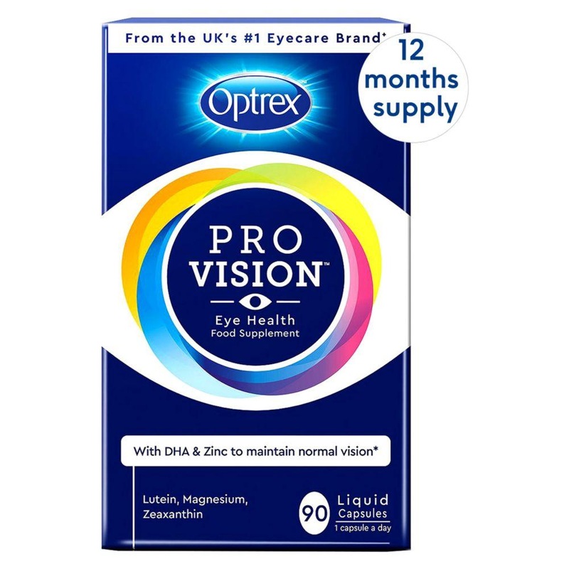 Optrex ProVision 12 Month Supply – 360 Liquid Capsules (4 pack bundle)