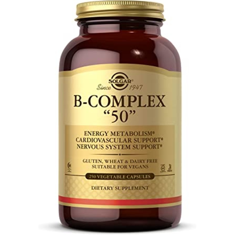 Vitamin B-Complex “50” High Potency 250 capsules