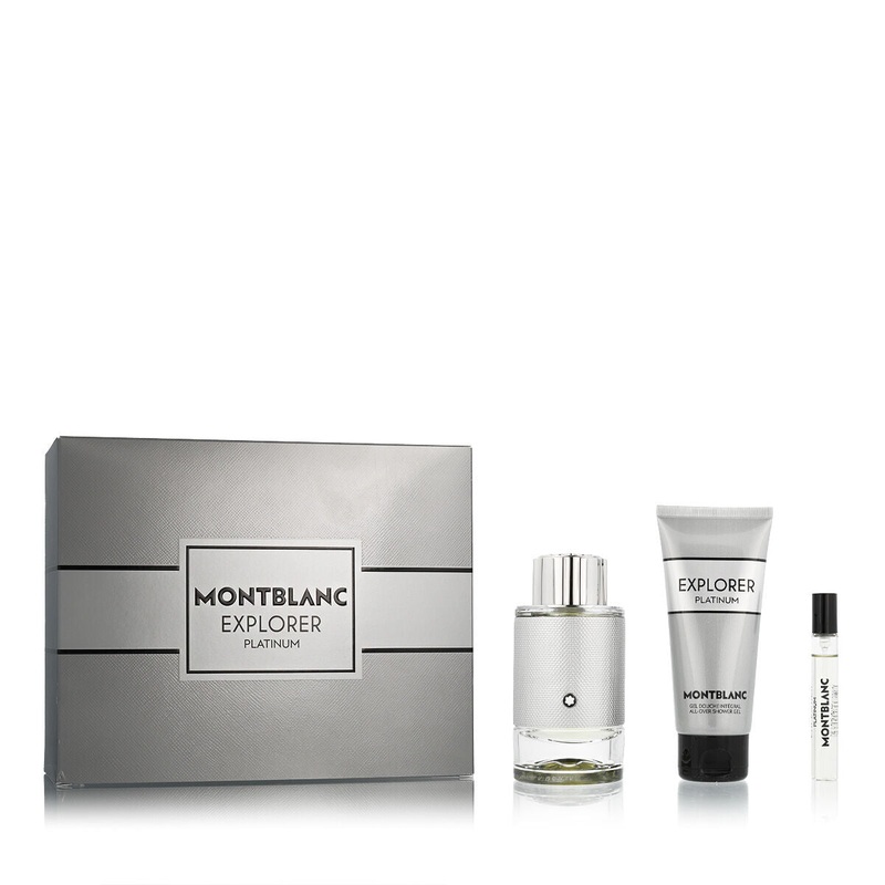 Women’s Perfume Montblanc Explorer Platinum EDP 3 Pieces