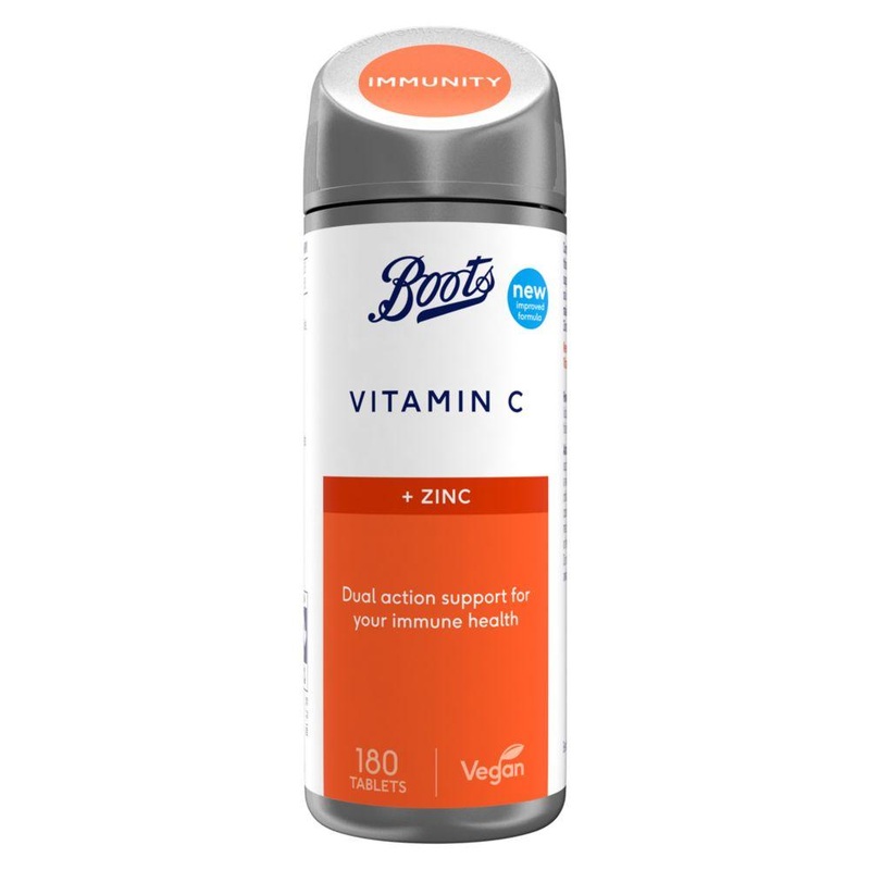 Vitamin C And Zinc 180 Tablets (6 Month Supply)