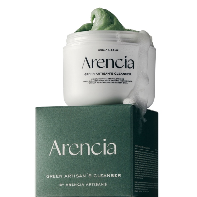 Arencia Green Artisan Cleanser Rice Soap 120g