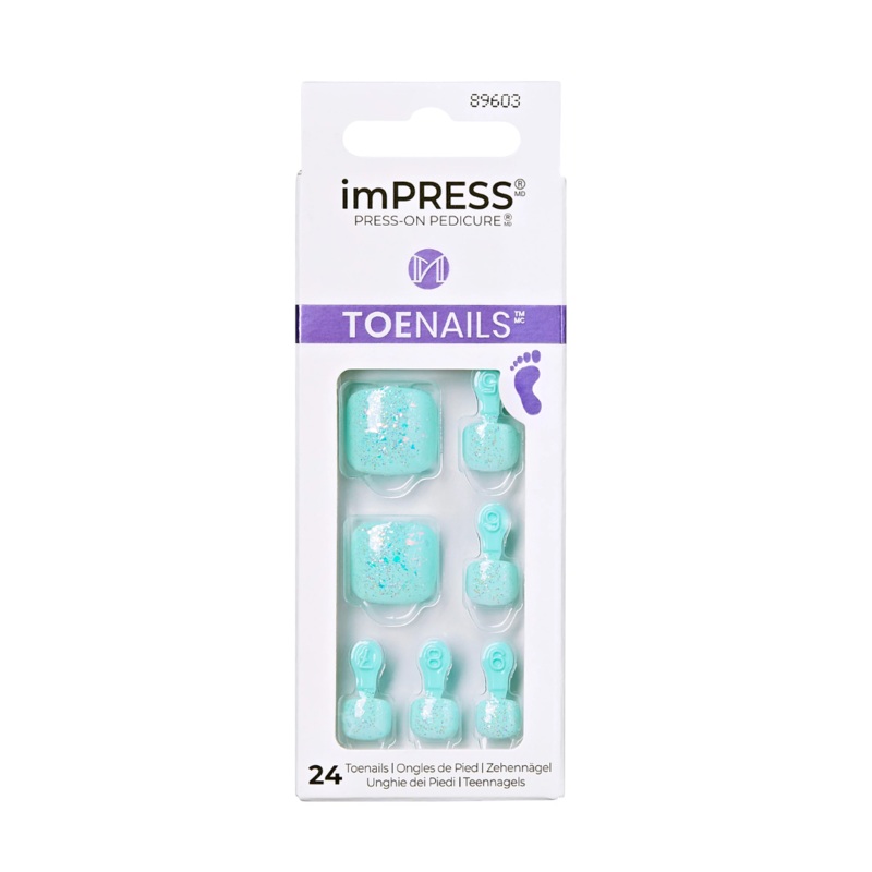 Kiss Impress ToeNails Golden Days 89603