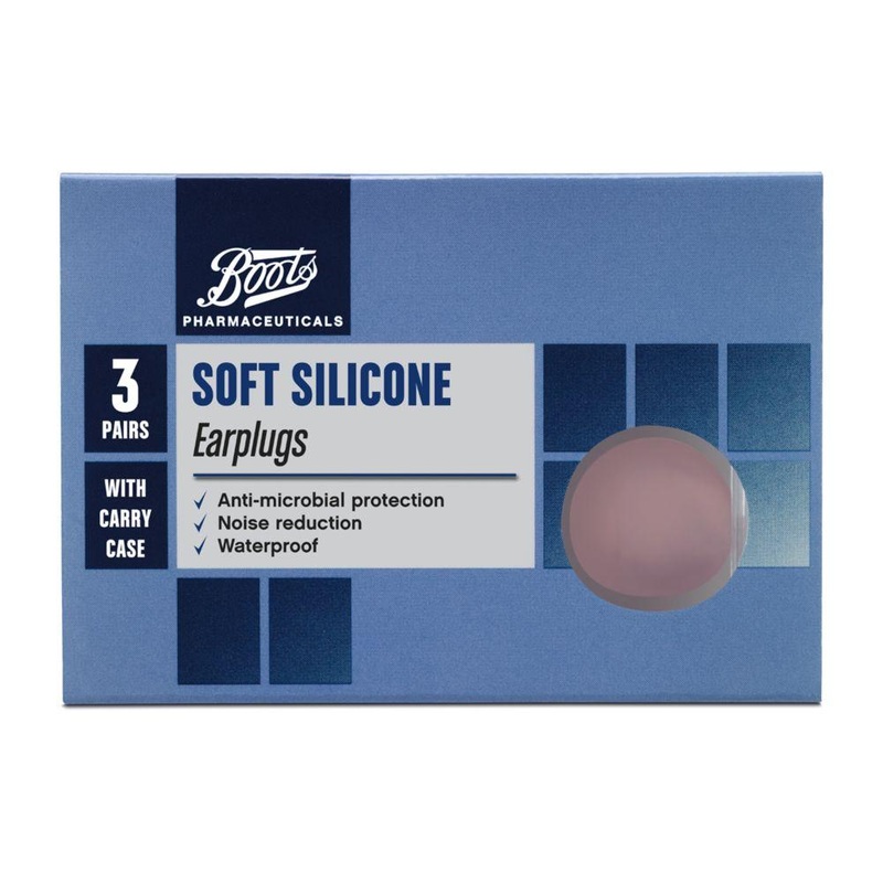 Soft Silicone Earplugs – 3 Pairs