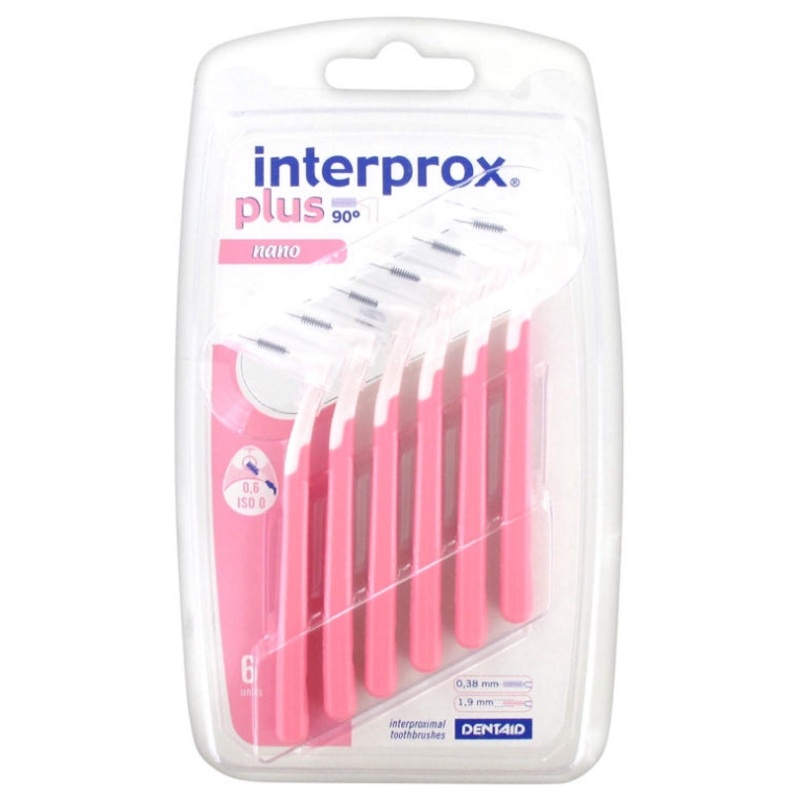 Interprox Plus (smaller sizes) Nano Pink 6 items