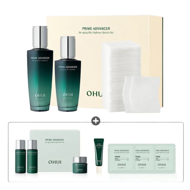 O HUI Prime Advancer De-Aging Skin Special Set
