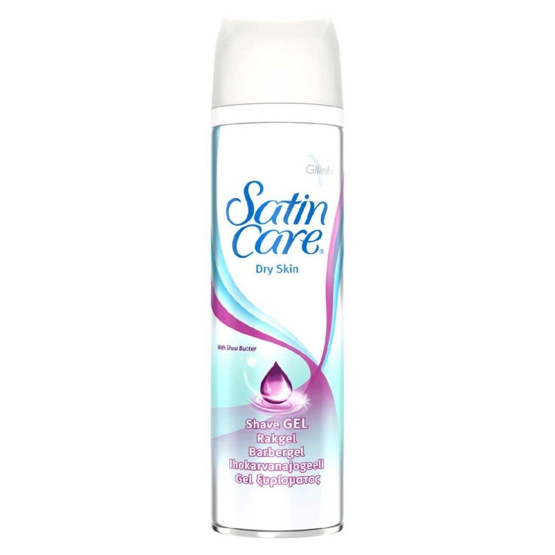 Satin Care Women’S Shaving Gel Dry Skin 200Ml