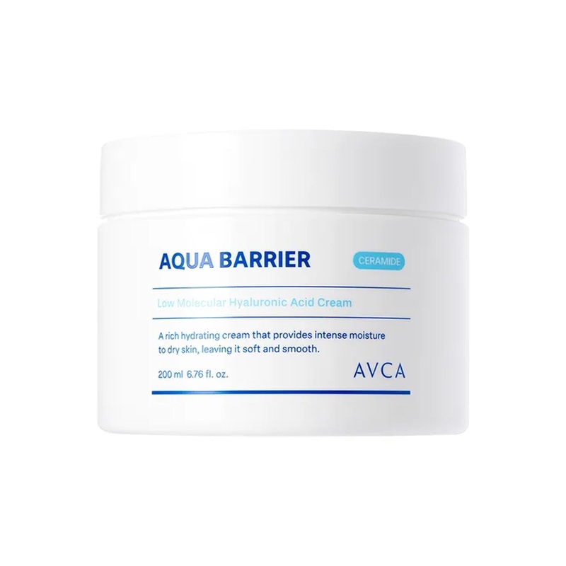 AVCA Aqua Barrier Low Molecular Hyaluronic Acid Cream 200ml