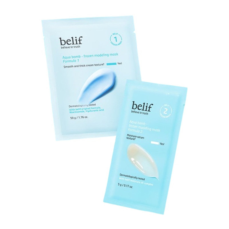belif Aqua Bomb – Frozen Modeling Mask 55g  4ea