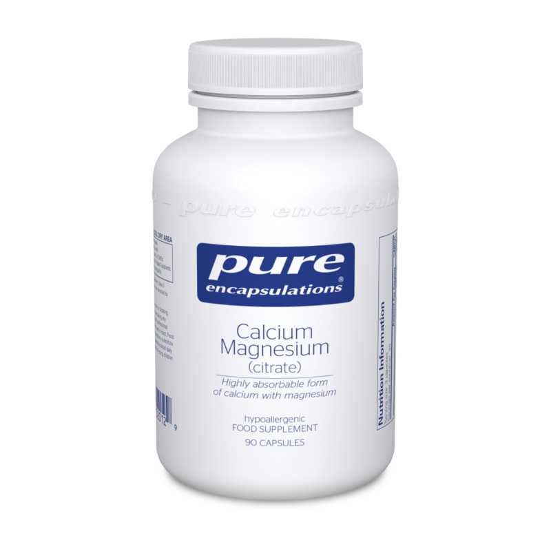 Calcium Magnesium Citrate 90 Capsules