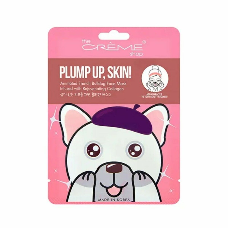 Facial Mask The Crme Shop Plump Up French Bulldog (25 g)