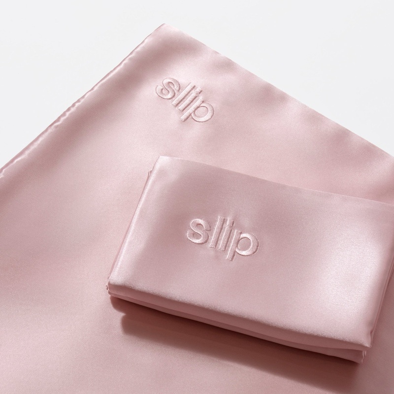 Pure Silk Queen Pillowcase – Pink 1 Unit