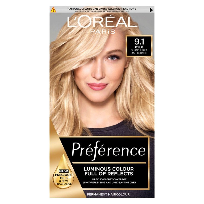 9.1 Viking Light Ash Blonde Permanent Hair Dye