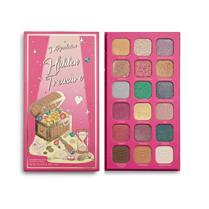Revolution I Heart Revolution Eyeshadow Palette Hidden Treasure