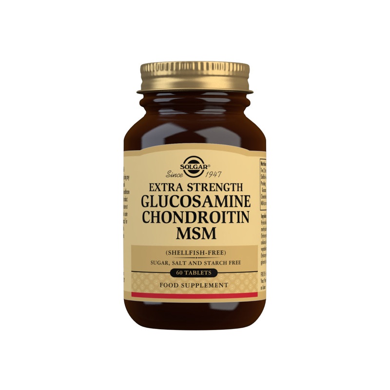 Extra Strength Glucosamine Chondroitin MSM 60 tablets