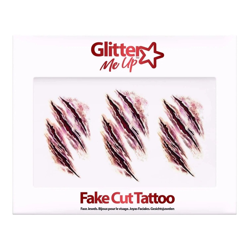 Glitter Me Up by PaintGlow Tattoo Sticker – Fake Cut