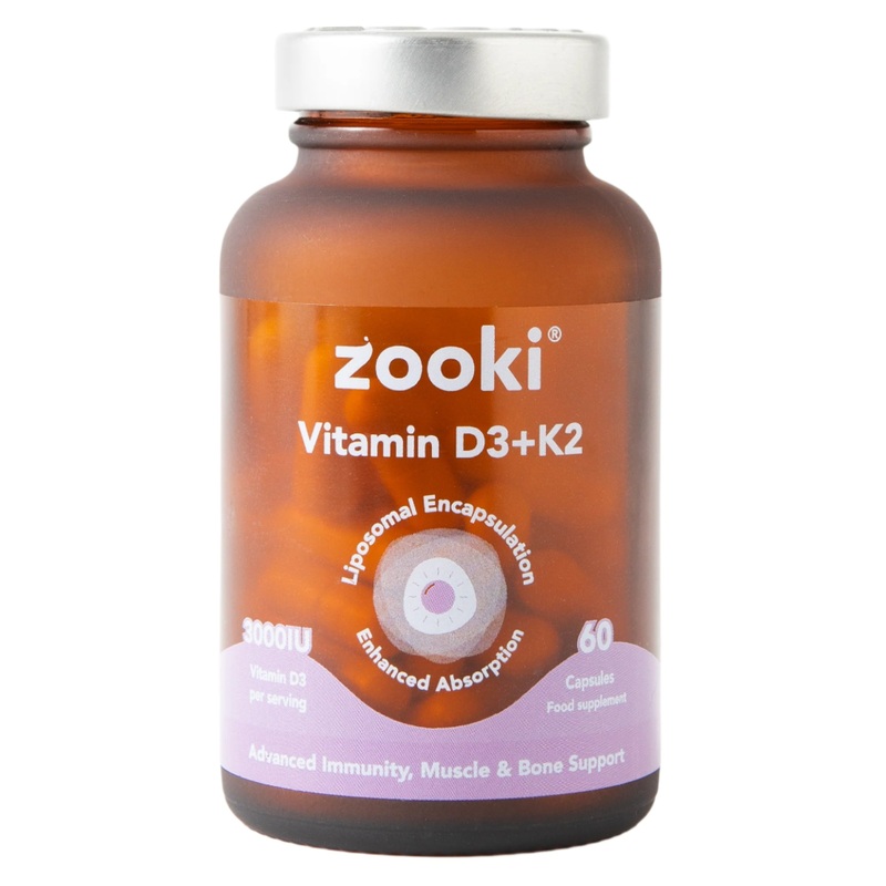 Liposomal Vitamin D3+K2 3000IU Capsules 60 Capsule