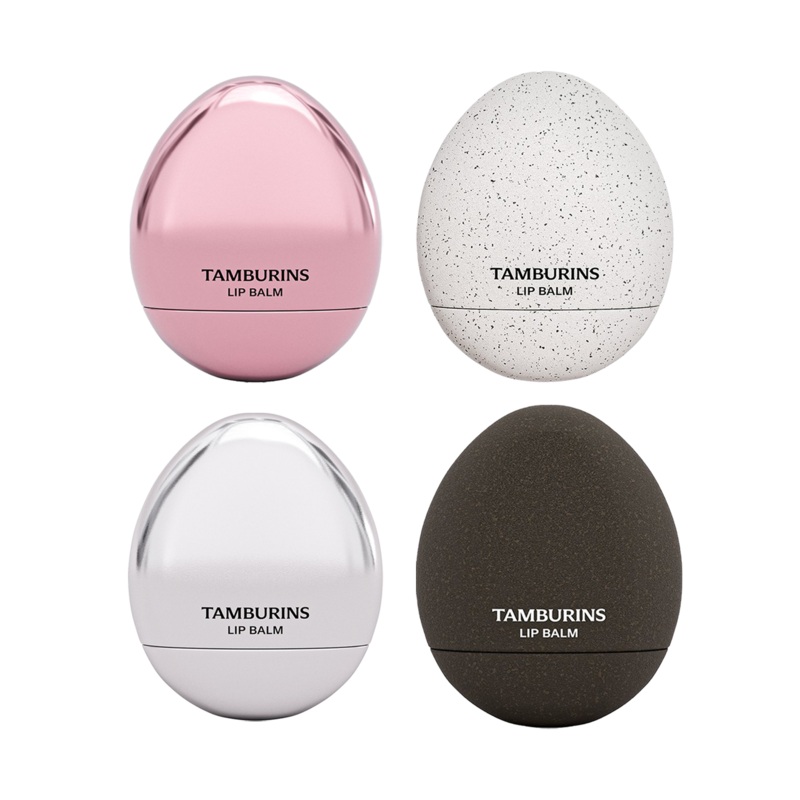 TAMBURINS Egg Lip Balm (4 Types) #Rose Woody