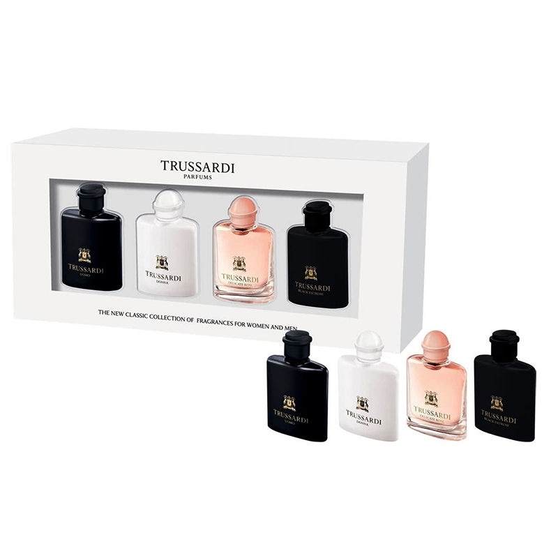 Trussardi Trussardi Miniatures Collection 4pc Set 4x7ml (Unisex)