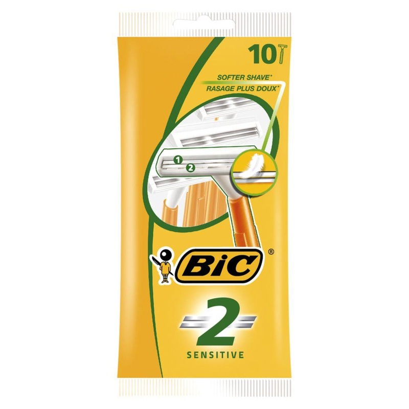 2 Sensitive Razor 10 Pack