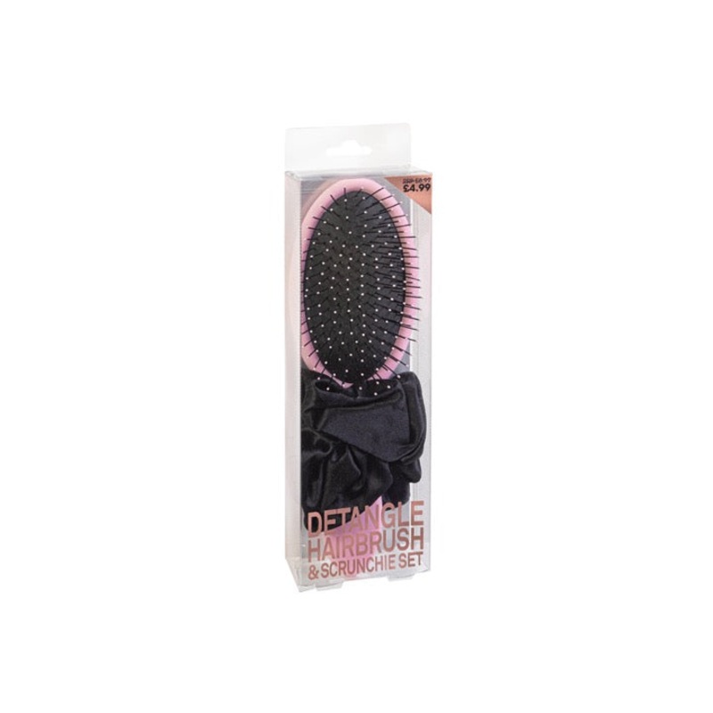 Beauty Outlet Detangle Brush & Scrunchie BEAU232
