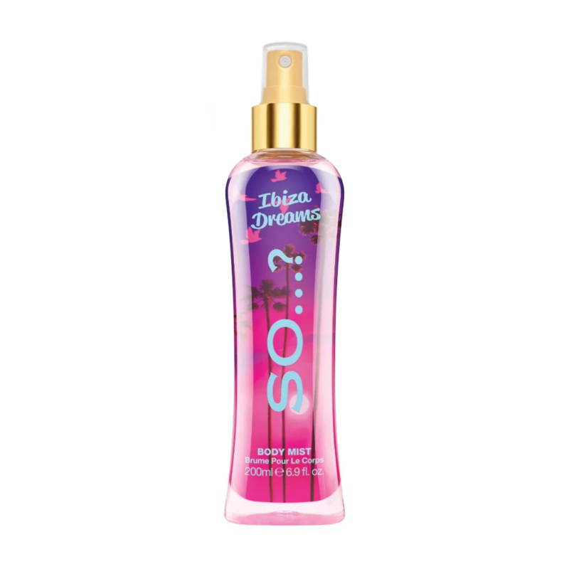 So? Ibiza Dreams Body Mist Fragrance Spray 200ml