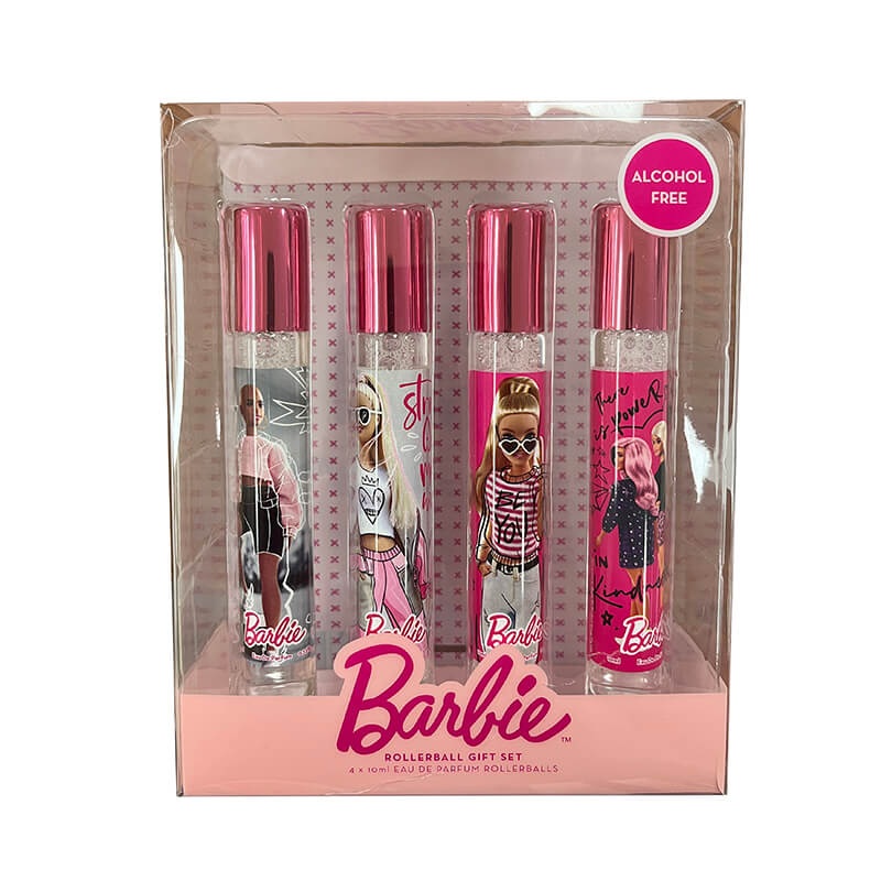 Barbie Rollerball Gift Set 410ml EDP 4pc (L)