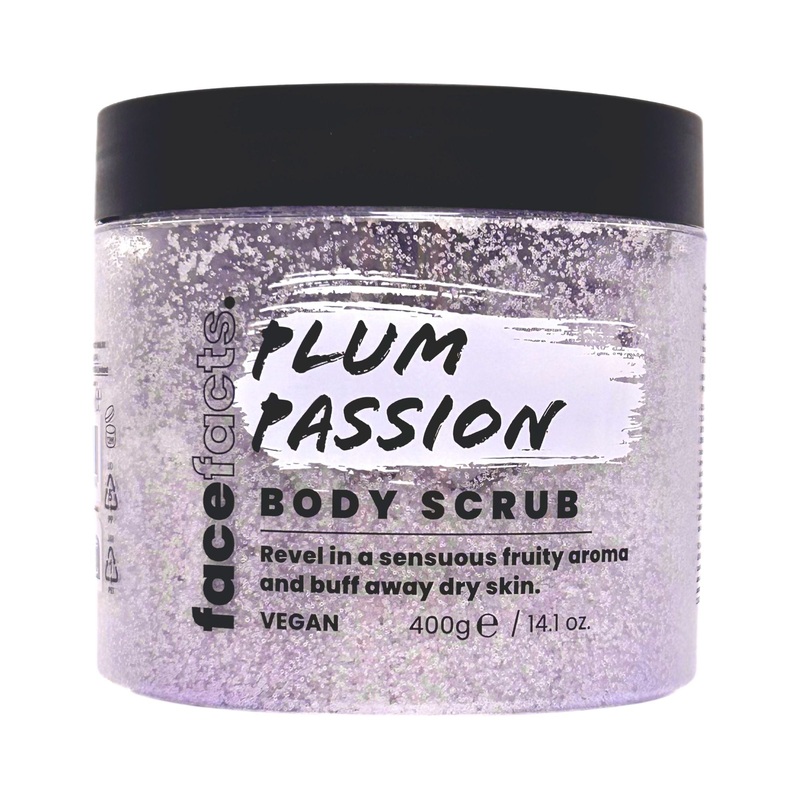 Face Facts Body Scrub Plum Passion 400g