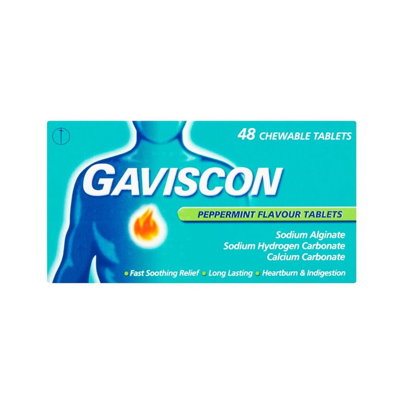 Peppermint Flavour Chewable 48 tablets