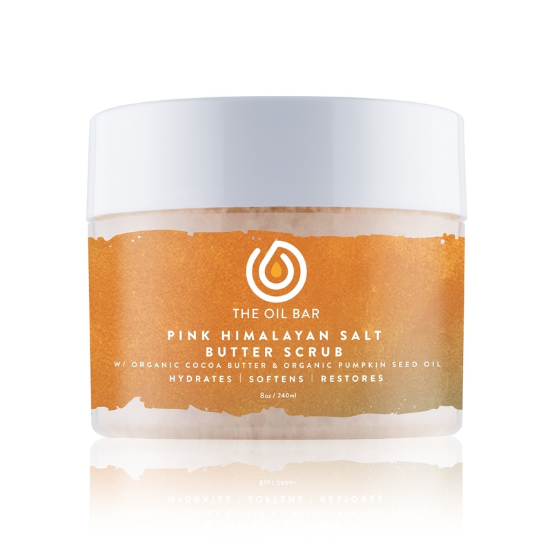 Brown Sugar Pink Himalayan Salt Butter Scrub 8oz