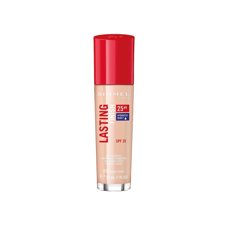 Rimmel Lasting Finish 25H Breathable Foundation Rose Ivory 010