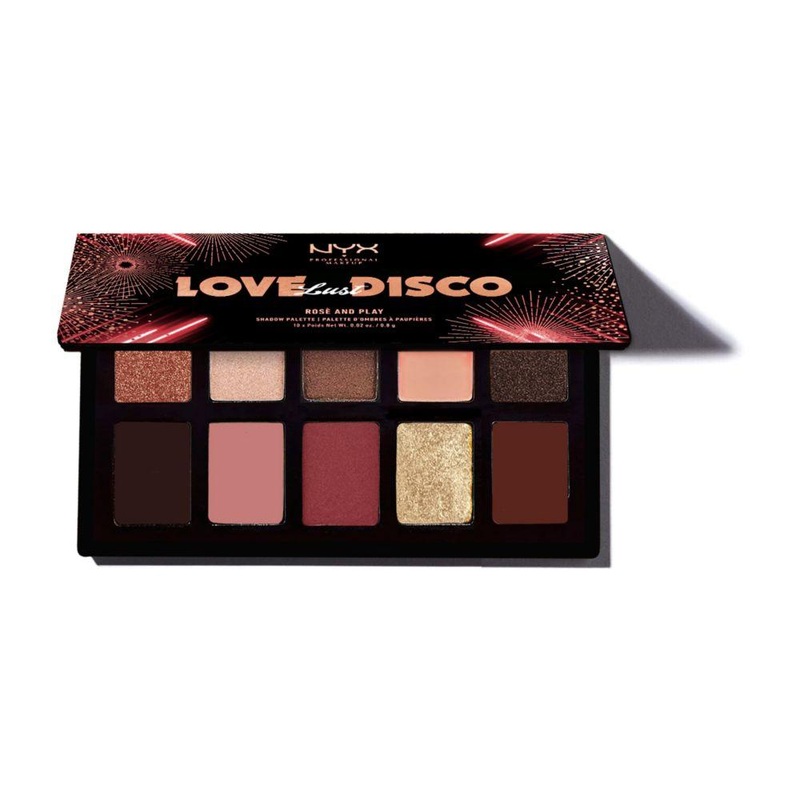 Love Lust & Disco Eyeshadow Palette – Rose & Play 11G